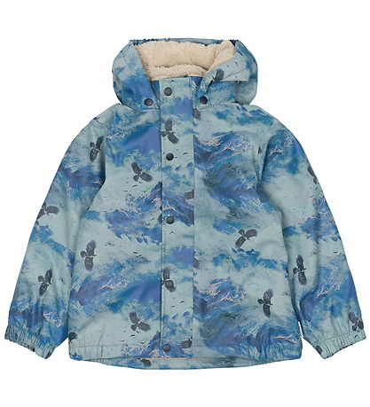 Mikk-Line Rainwear w. Lining - Teddy Rec - Blue Nights