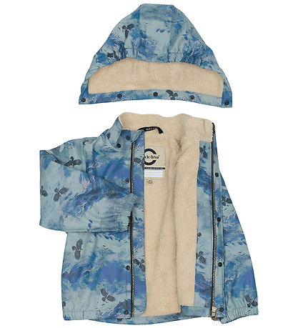 Mikk-Line Rainwear w. Lining - Teddy Rec - Blue Nights