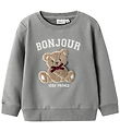 Name It Sweatshirt - NmfBakre - Grey Melange Name It Sweatshirt - NmfBakre - Grey Melange