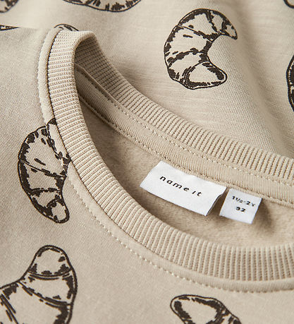 Name It Sweatshirt - NmmRichie - AOP - Iceland Fossil