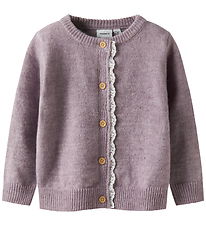 Name It Cardigan - Knitted - NmfRikimmi - Keepsake Lilac