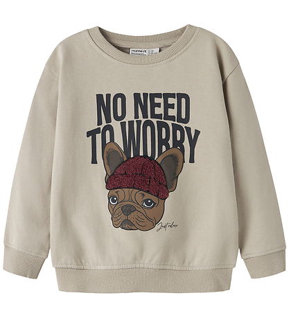 Name It Sweatshirt - NmmRiguna - Iceland Fossil