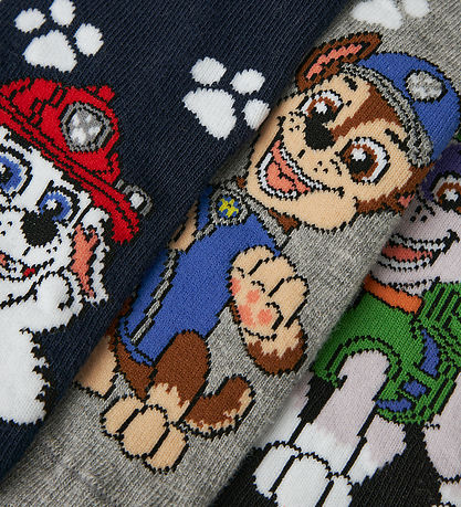 Name It Socks - NmmNaveen - 3-Pack - Navy Blazer/Black/Grey Me