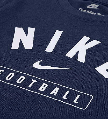 Nike T-skjorte - Fotball - Midnight Navy