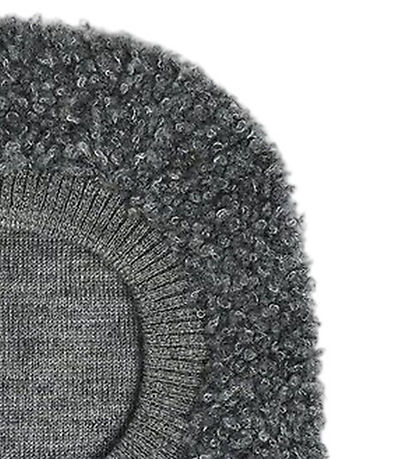 Smallstuff Balaclava - 2 layer - Wool - Grey Melange