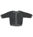 Smallstuff Cardigan M Zipper - Wool - Grey Melange