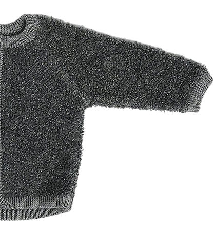 Smallstuff Cardigan M Zipper - Wool - Grey Melange