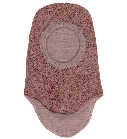 Cagoule Smallstuff - 2 couches - Laine - Rose