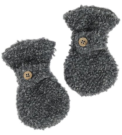 Smallstuff Mittens - Wool - Grey Melange Smallstuff Mittens - Wool - Grey Melange