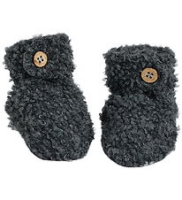 Smallstuff Slippers - Wool - Grey Melange