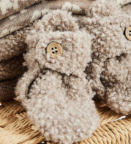 Chaussons Smallstuff - Laine - Naturel Mélange