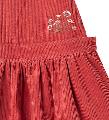 Wheat Dress - Pinafore Agnes - Raspberry