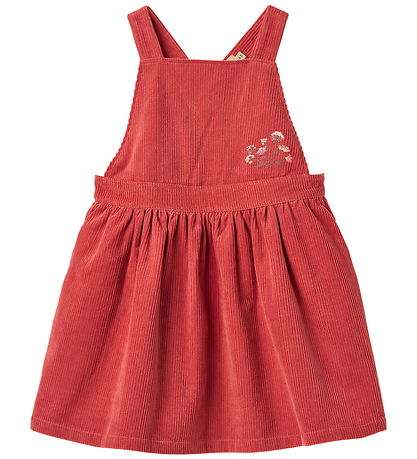 Wheat Dress - Pinafore Agnes - Raspberry