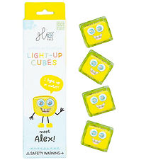 Alex Cubes Glo Pals - Yellow Alex Cubes Glo Pals - Yellow