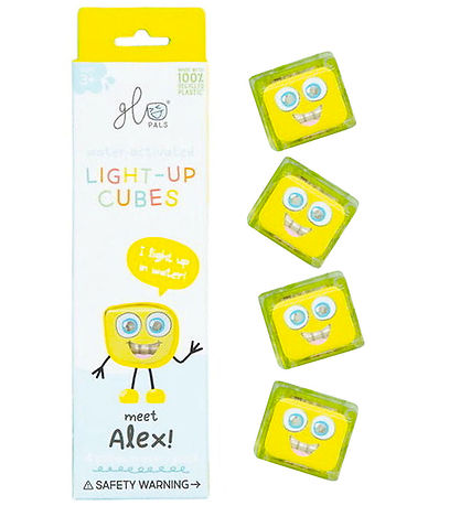 Glo Pals Alex Würfel - Yellow