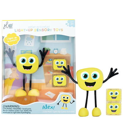 Glo Pals Alex Character - Yellow