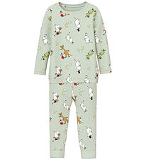 Name It Pyjama set - NmnSemol - 2-delig - MOOMIN - Pale Aqua