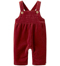 Lil' Atelier Overalls - Velvet - NbfSaga - Loose - Red Dahlia