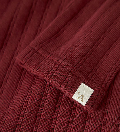 Lil' Atelier Blouse - Rib - NmfRita - Red Dahlia Lil' Atelier Blouse - Rib - NmfRita - Red Dahlia