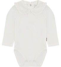 Hust and Claire Bodysuit l/s - HCBritt - Collar - Sugar Hust and Claire Bodysuit l/s - HCBritt - Collar - Sugar