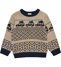 Hust and Claire Blouse - Knitted - HCPelle - Jeep - Biscuit Hust and Claire Blouse - Knitted - HCPelle - Jeep - Biscuit