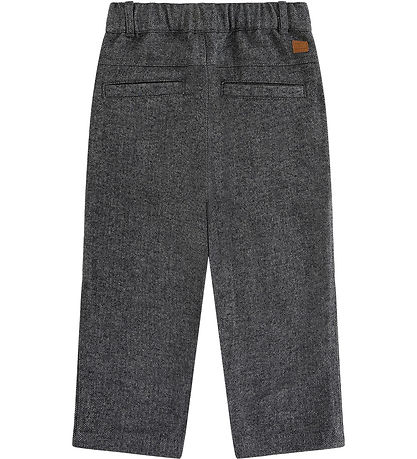 Hust and Claire Trousers - HCTage - Herringbone - Grey Blend