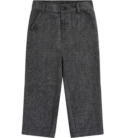 Hust and Claire Trousers - HCTage - Herringbone - Grey Blend