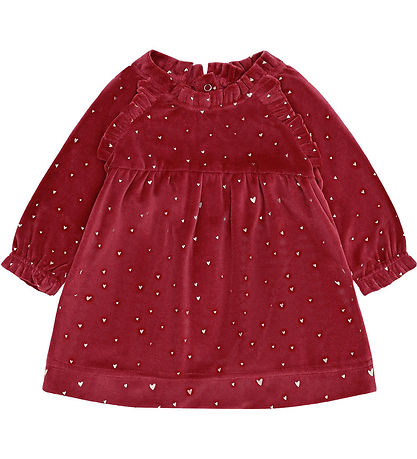 Robe - velours Hust and Claire - HCKis - Baie de thé av. Or Cœur