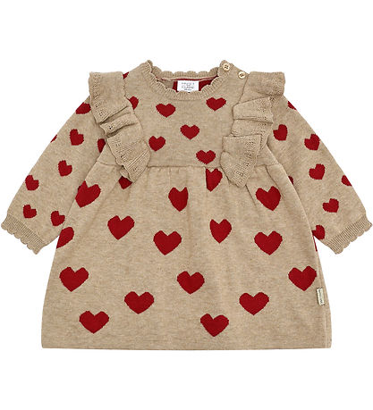 Robe Hust and Claire - Tricoté - HCKristel - Heart - Biscuit Robe Hust and Claire - Tricoté - HCKristel - Heart - Biscuit
