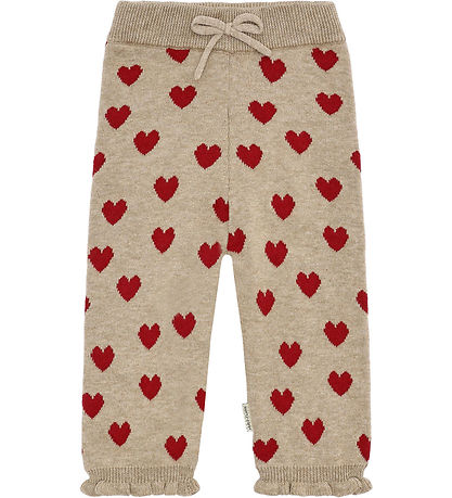 Hust and Claire Trousers - Knitted - HCLisa - Biscuit