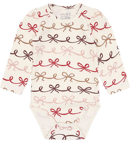 Hust and Claire Samfella l/e - Rib - HCBritt - Bow - Sugar