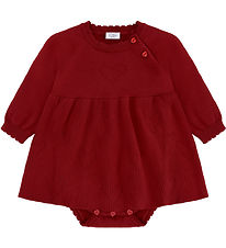 Hust and Claire Dress - Knitted - HCKlara - Heart - Teaberry