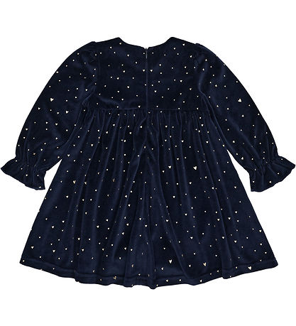 Robe - velours Hust and Claire - HCDonna - Plus Marine av. Or Sa Robe - velours Hust and Claire - HCDonna - Plus Marine av. Or Sa