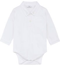 Hust and Claire Bodysuit l/s - HCBasil - Solid - White Hust and Claire Bodysuit l/s - HCBasil - Solid - White