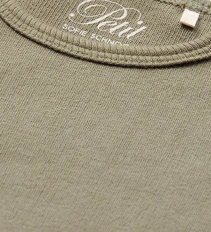 Sofie Schnoor Bodysuit l/s - Rib - Dusty Green