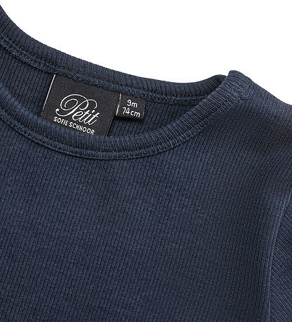 Sofie Schnoor Blouse - Rib - Arizona - Dark Blue Sofie Schnoor Blouse - Rib - Arizona - Dark Blue