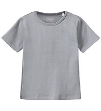 Sofie Schnoor T-shirt - Rib - Stone Blue Sofie Schnoor T-shirt - Rib - Stone Blue