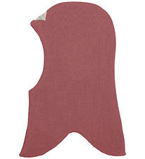 Racing Kids Balaclava - Wool/Cotton - 2-layer - Warm Dusty Rose