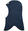 Racing Kids Balaclava - Wool/Cotton - 2-layer - Ocean Blue
