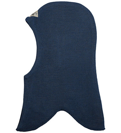 Racing Kids Balaclava - Wool/Cotton - 2-layer - Ocean Blue