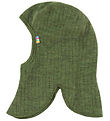 Joha Balaclava - Wool - Rib - 2-layer - Dark Olive