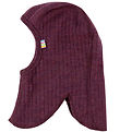 Joha Balaclava - Ull - 2-lags - Plomme