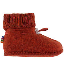 Joha Krabbelschuhe - Wolle - Rust