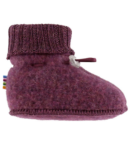 Joha Booties - Wool - Plum