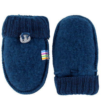 Joha Mittens - Wool - Dark Turquoise Joha Mittens - Wool - Dark Turquoise