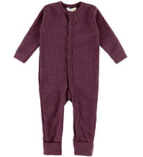 Joha Nightsuit - Wool - Plum