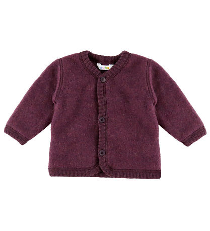 Joha Cardigan - Wol - Pruim