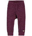 Joha Leggings - Wool - Plum