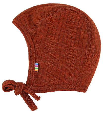 Joha Babymuts - Wol - Rib - 2-lag - Rust Joha Babymuts - Wol - Rib - 2-lag - Rust