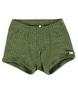 Joha Boxers - Wool - Rib - Dark Olive